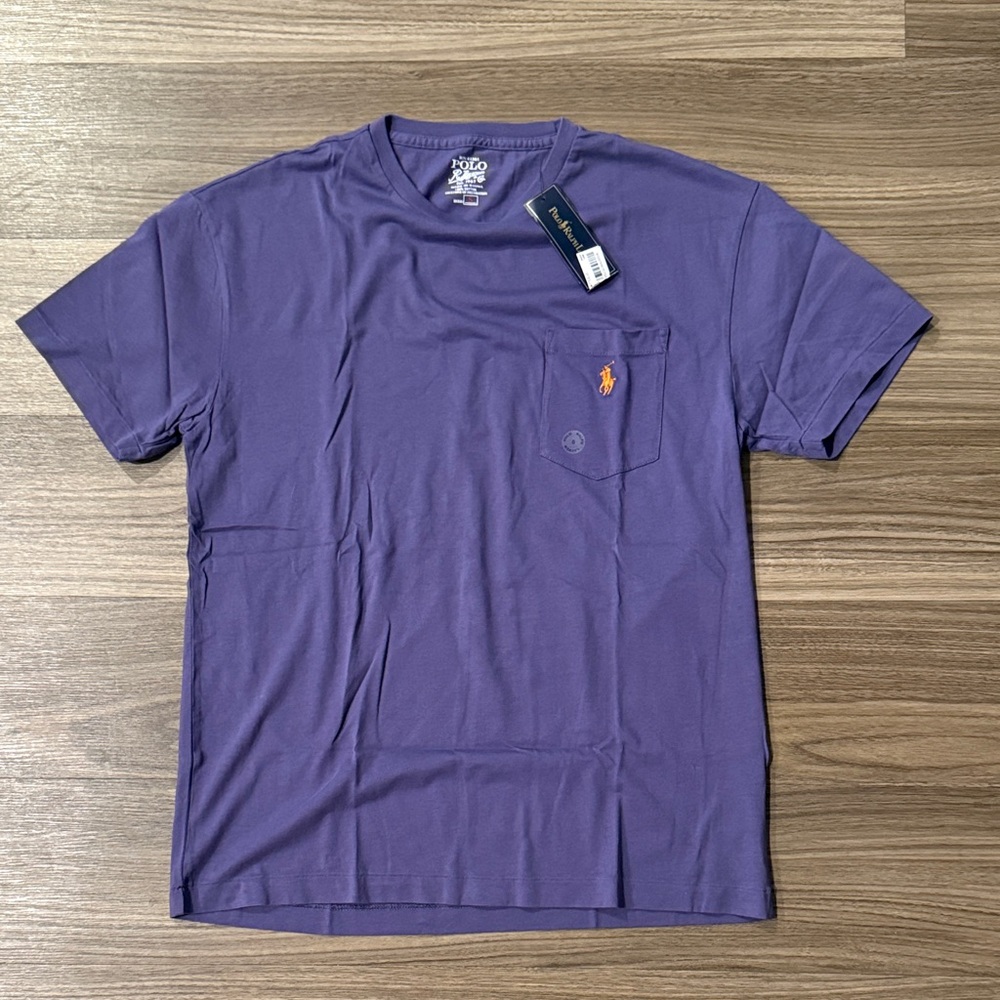 Polo by Ralph Lauren Men's Purple Tee